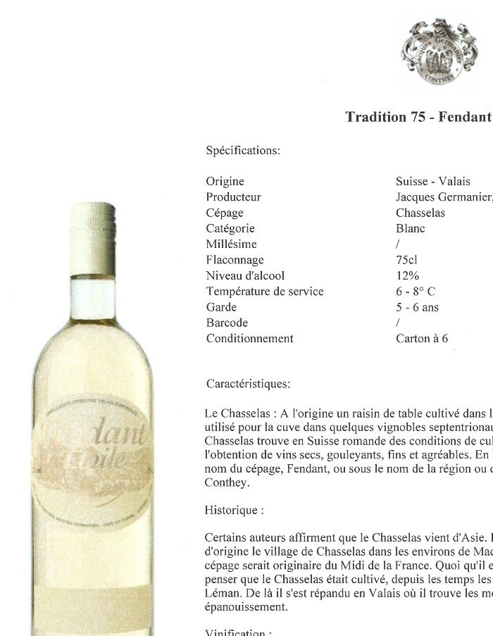 Prix au magasin Champêche   11.50 Frs