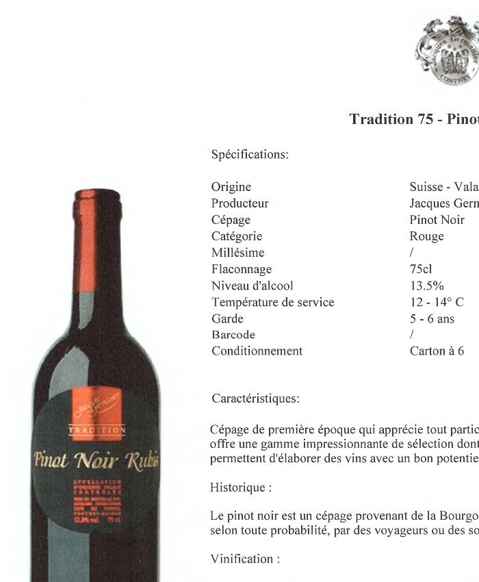 Prix au magasin Champêche  13.50 Frs