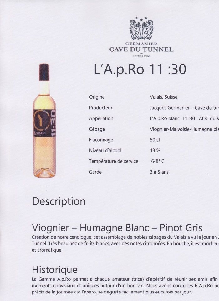 Prix au magasin Champêche  11.00 Frs